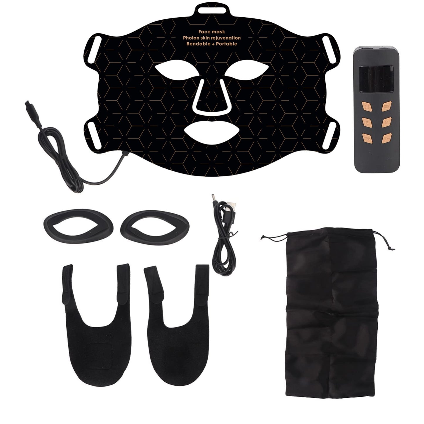 LED PDT Light Therapy Face Mask