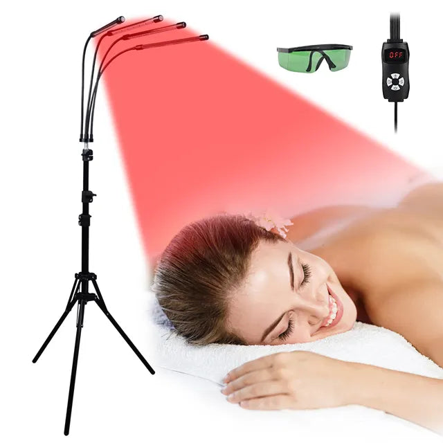 LED Tripod Red, Blue & Near Infrared Light Therapy Device